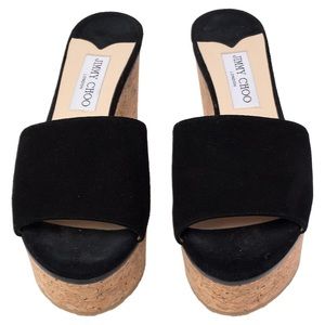 Jimmy Choo Platform Slides/Wedges